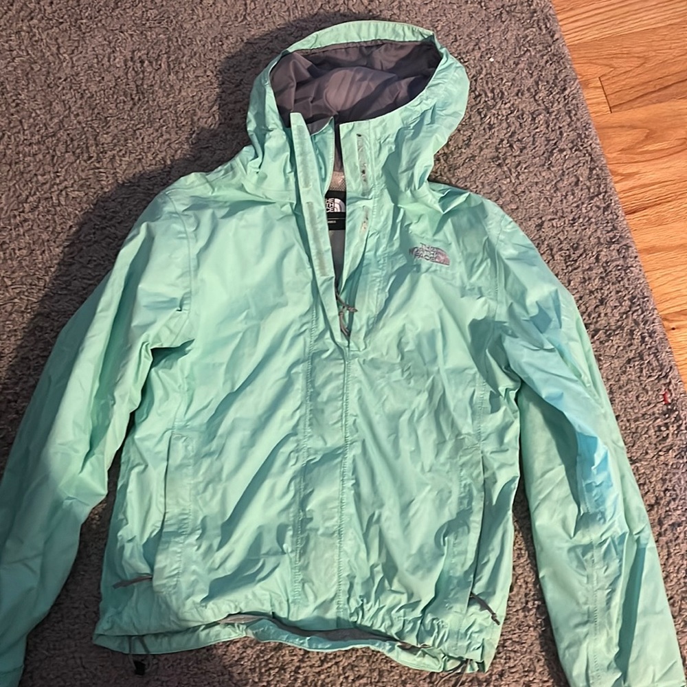 Womens The North Face rain jacket